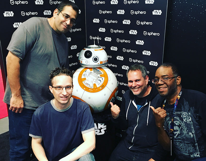 BB-8 and Cyber-NY