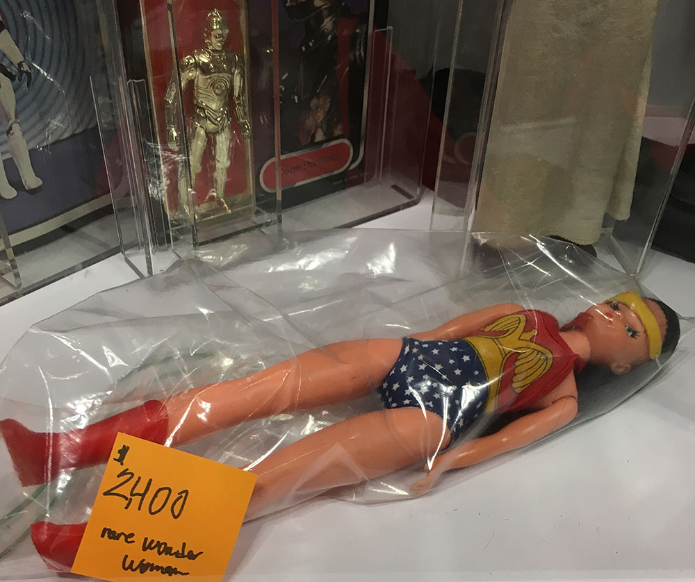 Wonder Woman Doll at Comicon