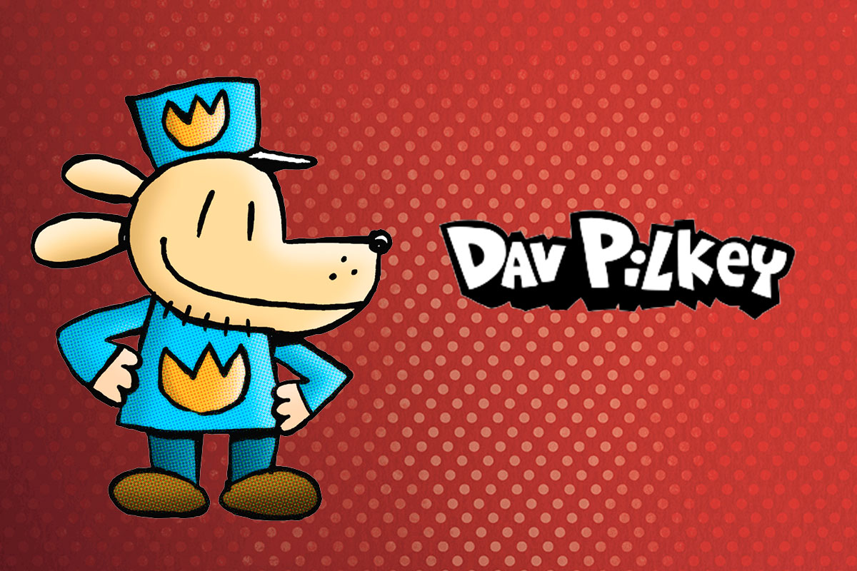 Dav Pilkey launches new website with Cyber-NY