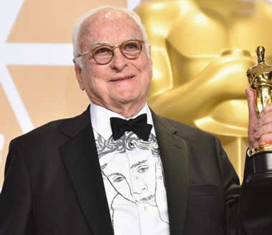 James Ivory, screenwriter of Call Me by Your Name, took home the Oscar for Best Adapted Screenplay