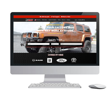 Image of SuspensionMaxx Launches New Website Built on the LOGIC Business Cloud. article