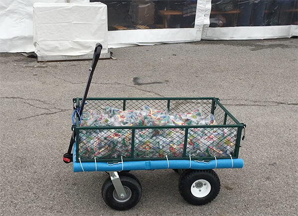 Google Cart Robot at MakerFaire