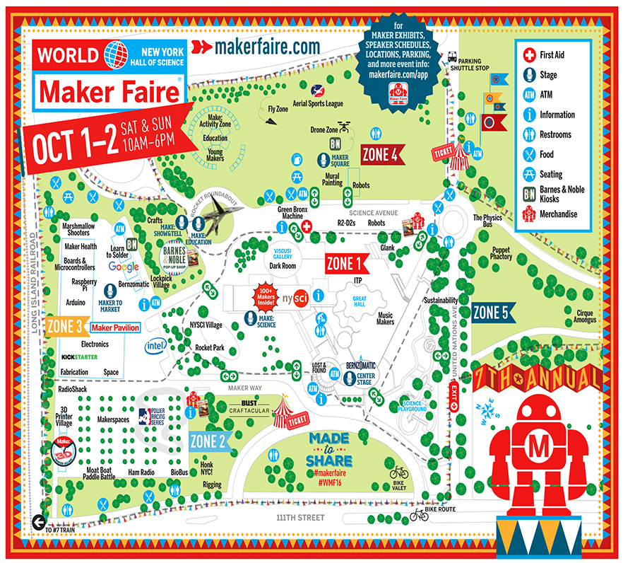 Maker Faire Map